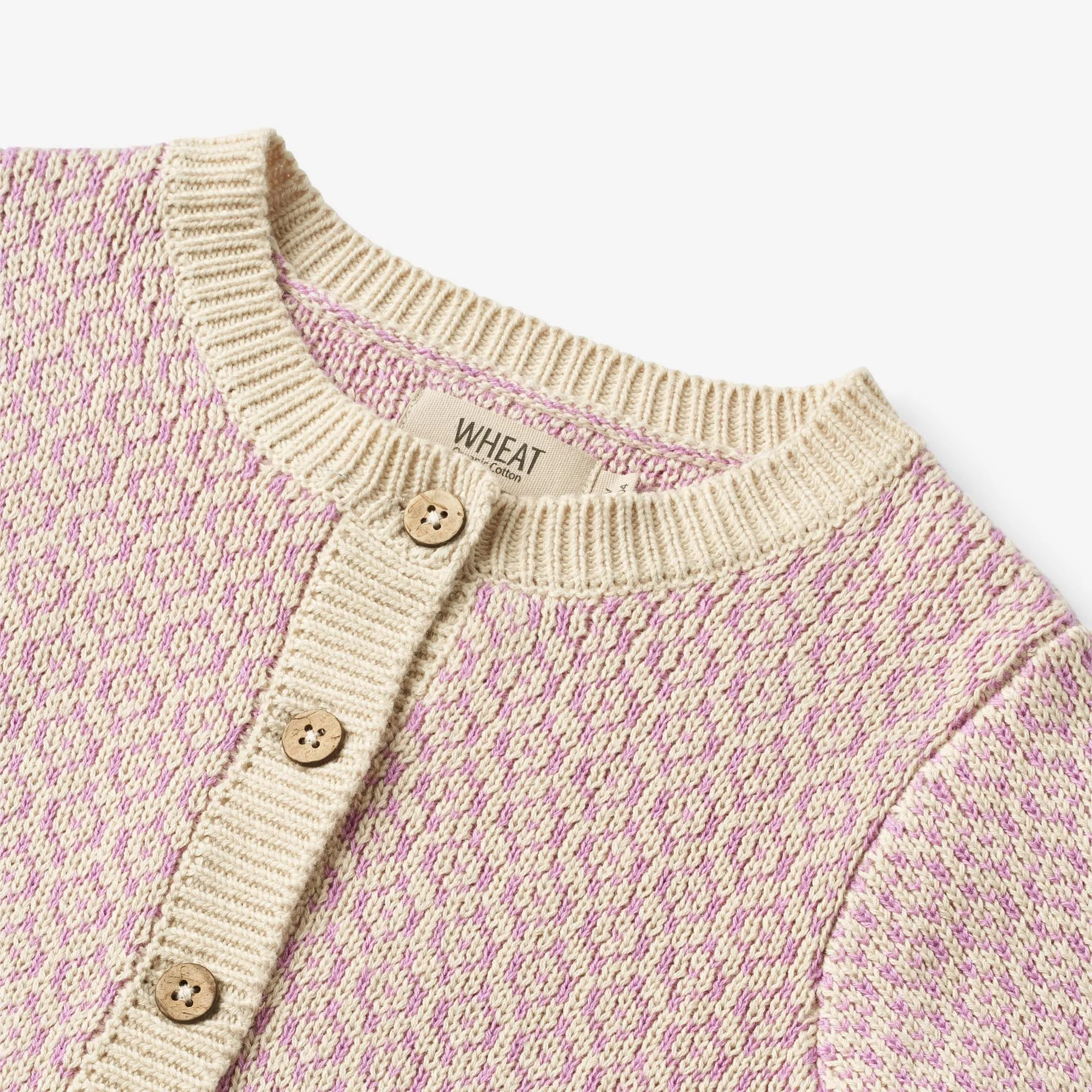 Knit Cardigan Elga - iris