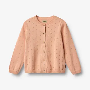 Knit Cardigan Maia - pink sand