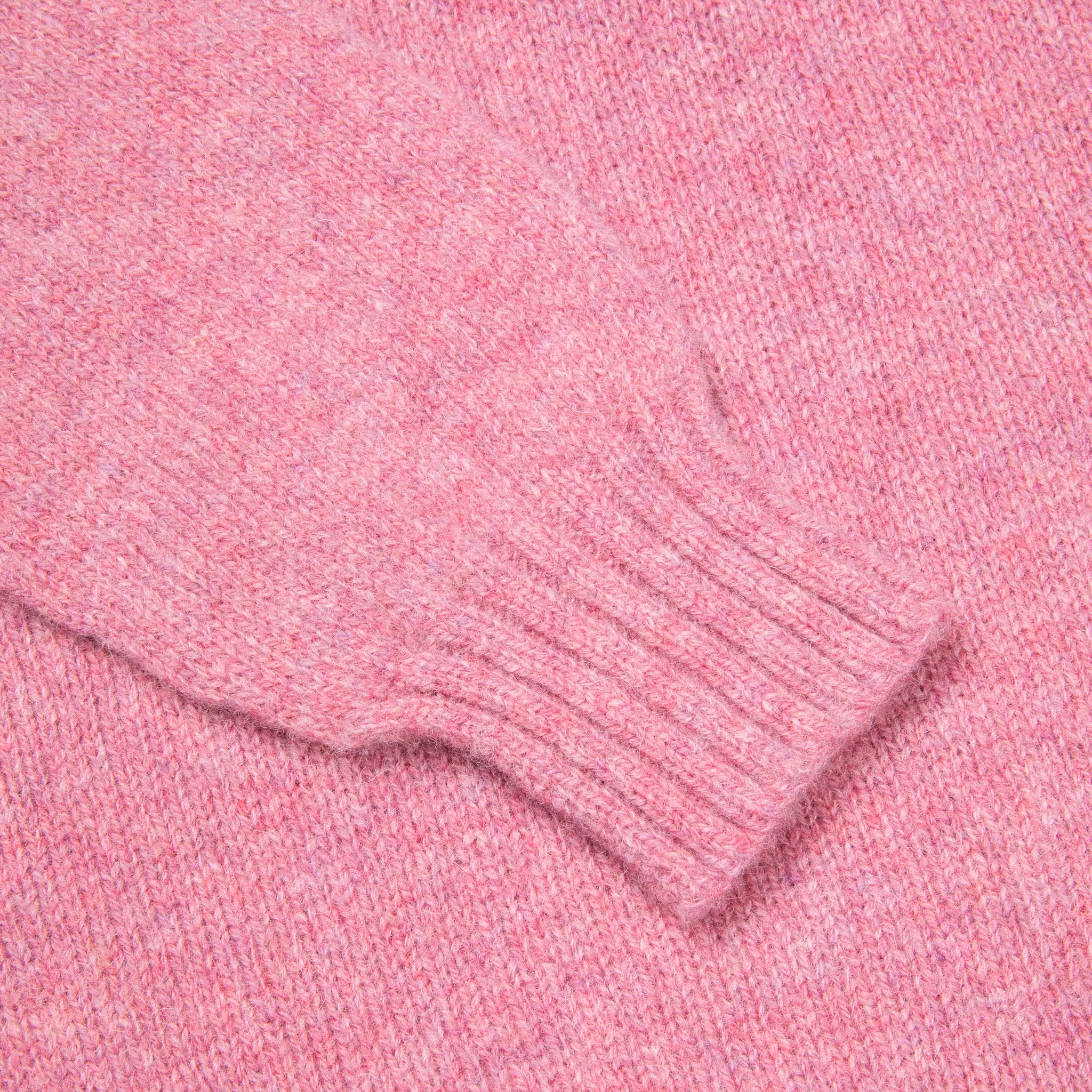 Laurence J. Smith Super Soft Seamless Crew Neck Pullover Heather Orchid
