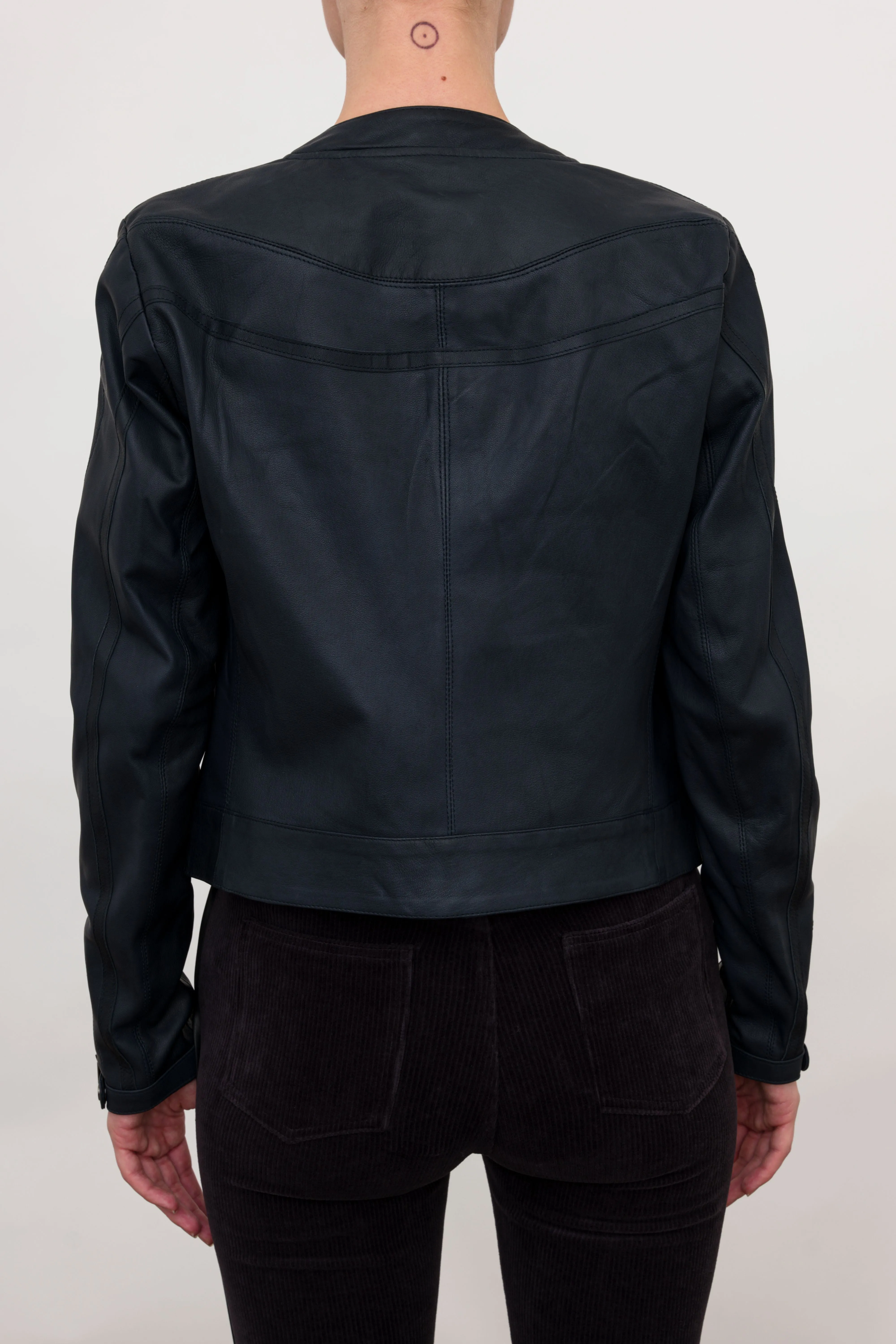 Leather Moto Jacket