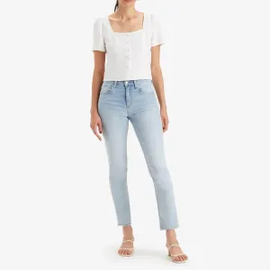 Levi's 724™ High Rise Straight Lightweight Jeans Cool Bright In Blue