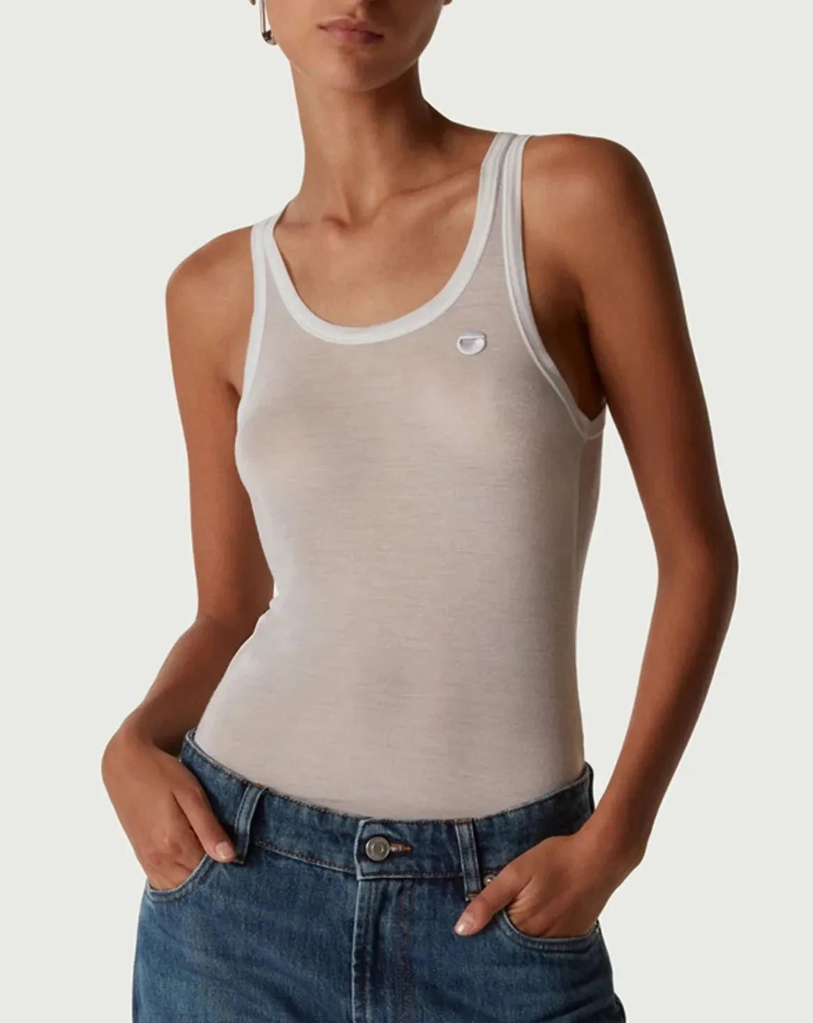 LIGHTWEIGHT LOGO TANK TOP