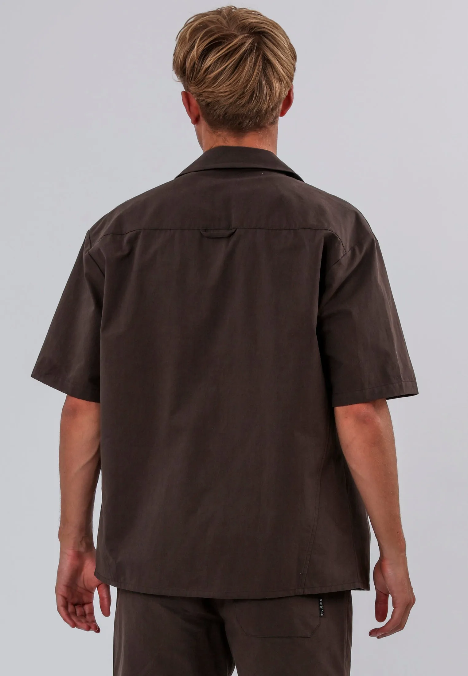 LIGHTWEIGHT SHIRT CHOCOLATE