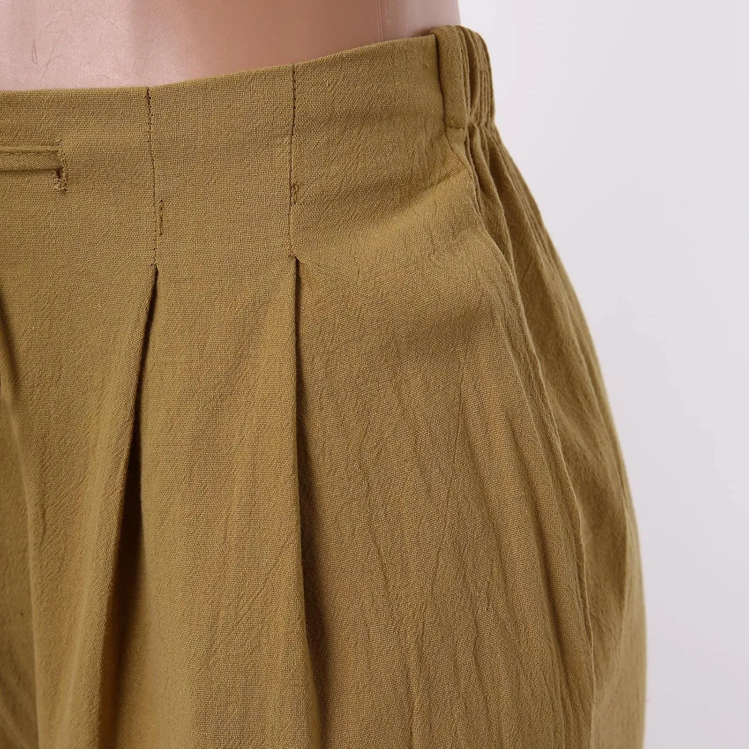 Linen Pants for Women Cotton Linen Straight Leg Lightweight Pants Summer Pants Plus Size Women Loose Fit Trousers