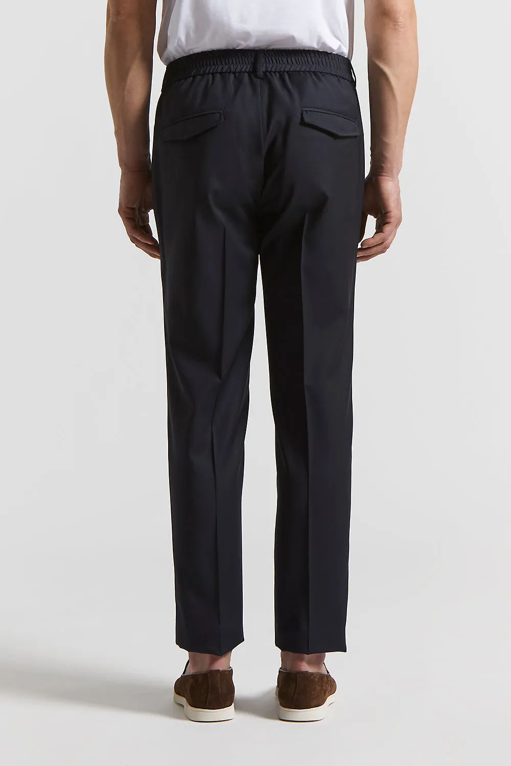 Loro Piana lightweight wool jogger trousers