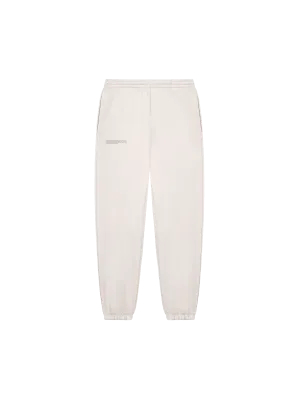 Mens In Conversion Cotton Track Pants—cotton white