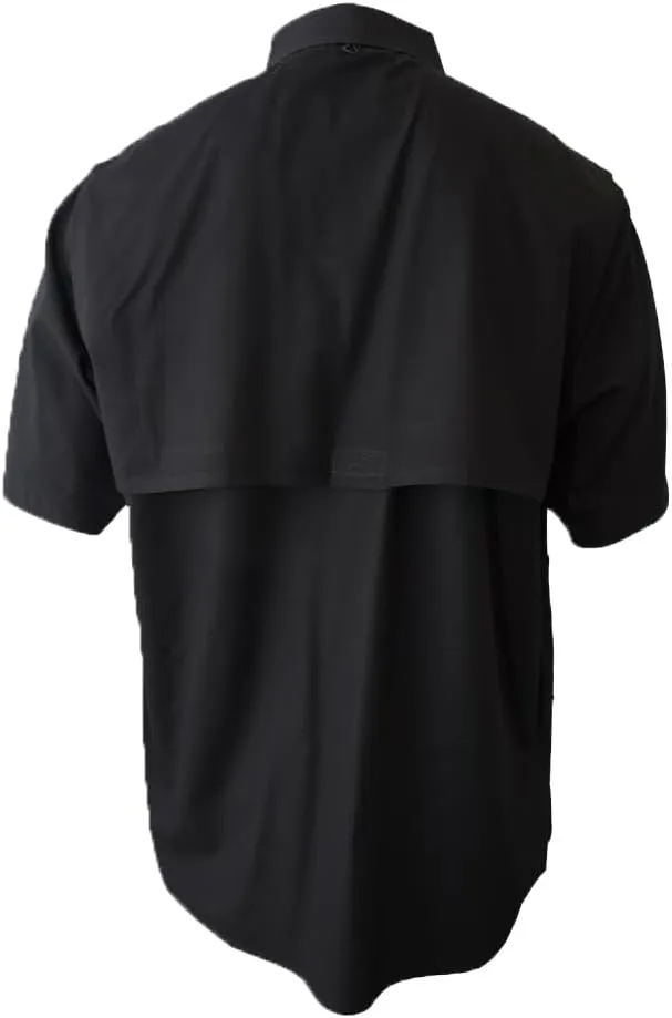 Men's Long Sleeve Fishing Button Down Shirt, Breathable Outdoors Casual Lightweight Shirt