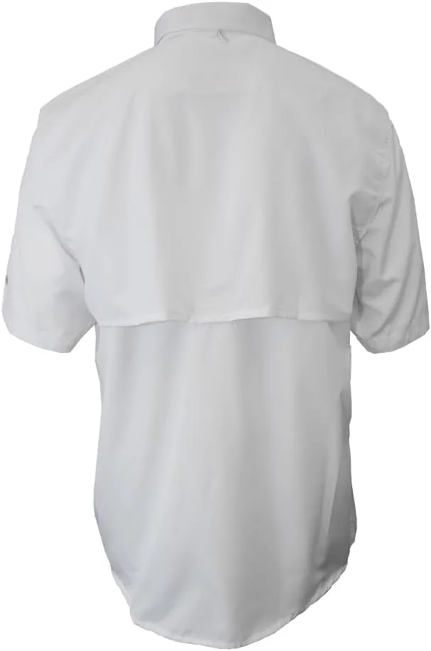 Men's Long Sleeve Fishing Button Down Shirt, Breathable Outdoors Casual Lightweight Shirt