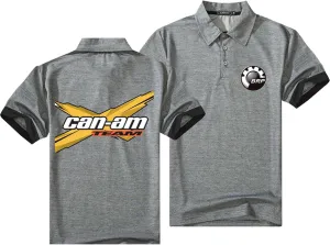 Men's T-Shirts Polo Shirts for C.a N- A.m Lapel Short Sleeve Summer Golf Shirt Breathable Tee Top Clothing