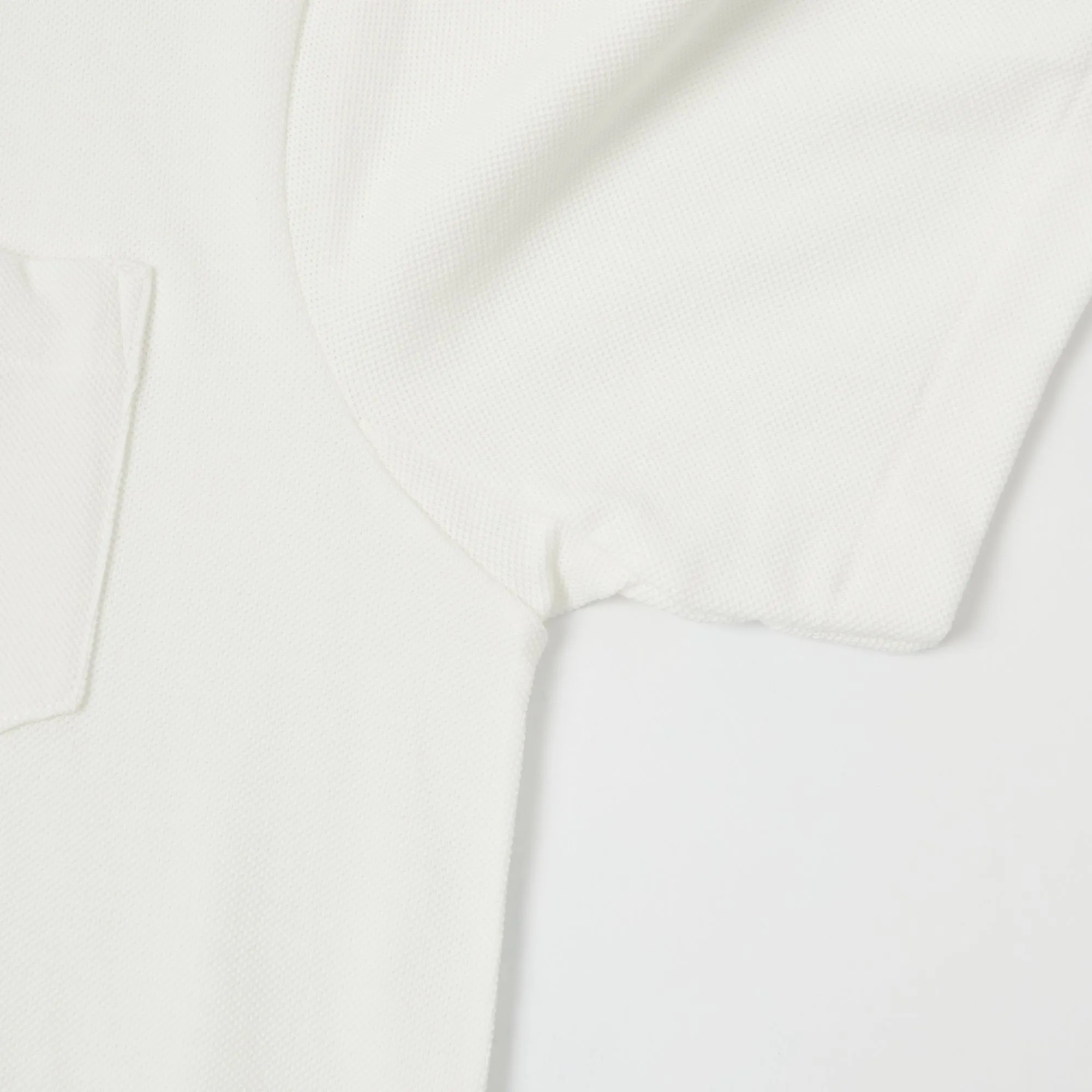 Merz b. Schwanen 2PKPL Pocket Polo Shirt - White