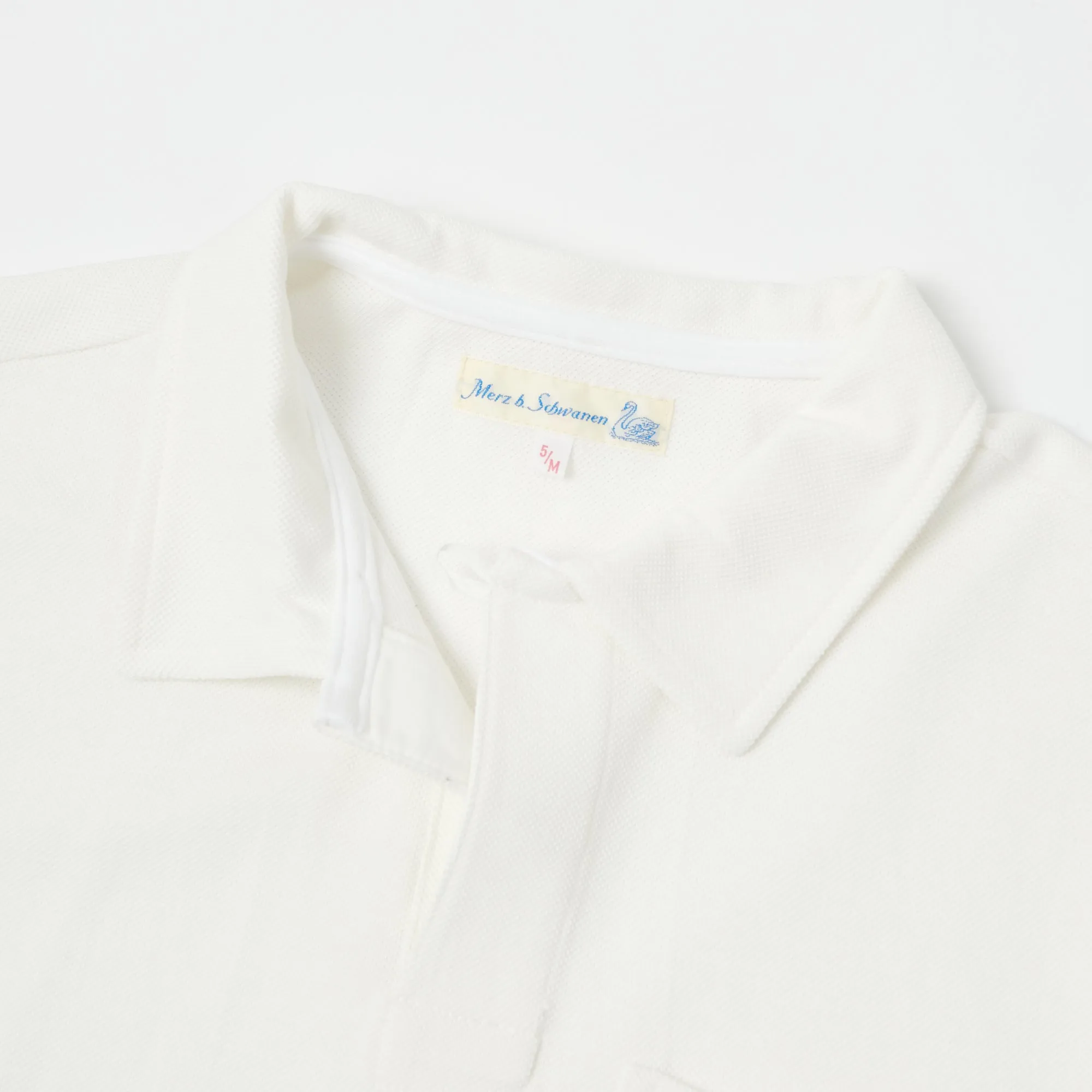Merz b. Schwanen 2PKPL Pocket Polo Shirt - White