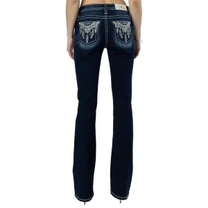 Miss Me Women's Sweet Dreams BootCut Jeans