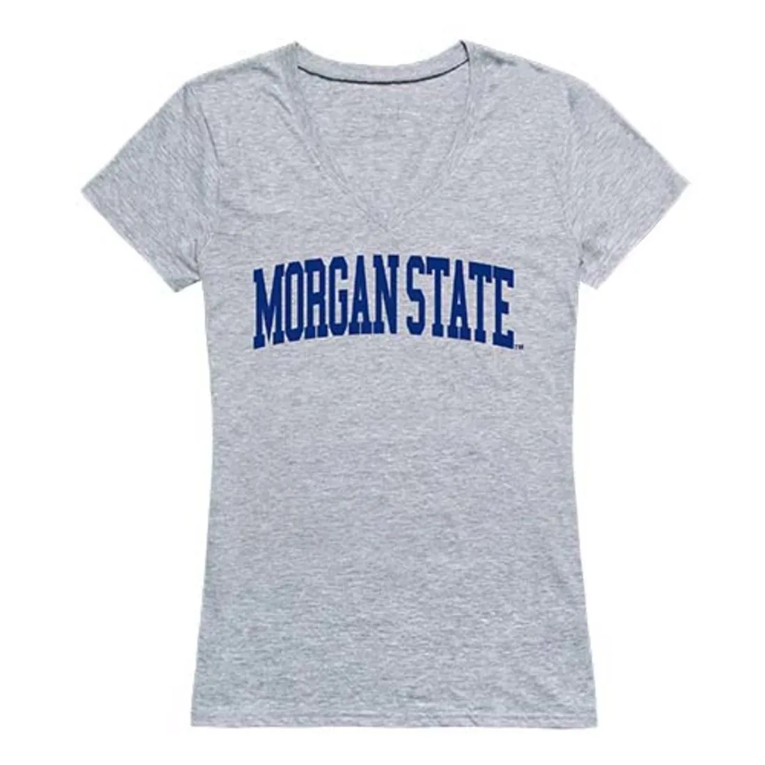 MSU Morgan State University Game Day Womens Tee T-Shirt Heather Grey