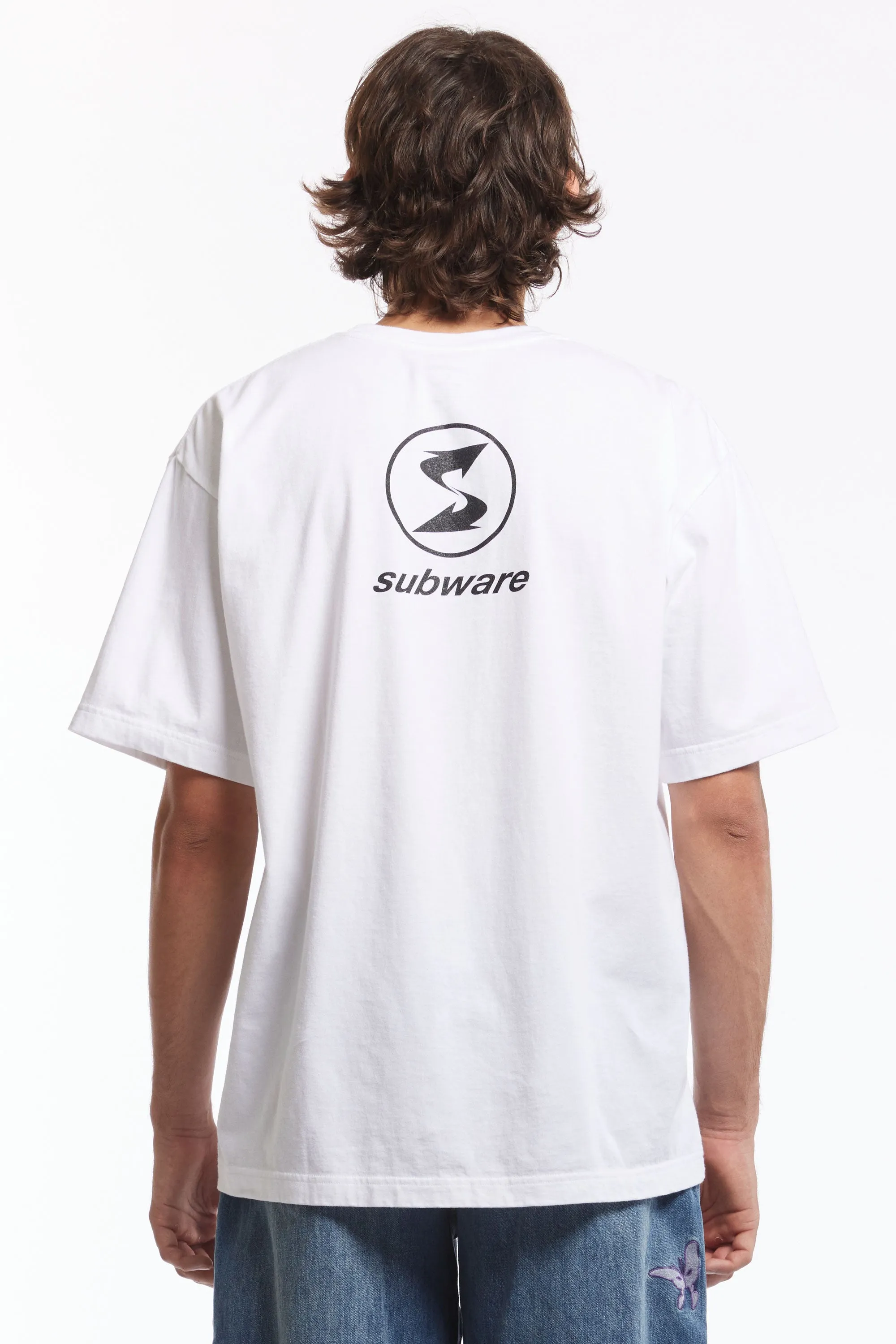 NH X SUBWARE . TEE SS-1 WHITE