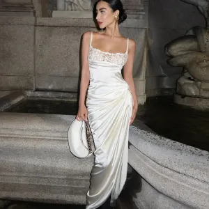 #PB Elegant Satin Slip Dress
