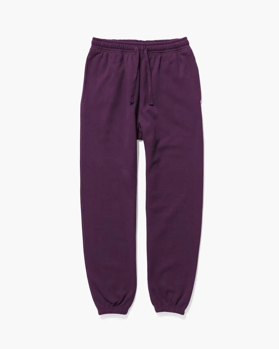 Recycled Fleece Sweatpants (Blackberry Wine)
