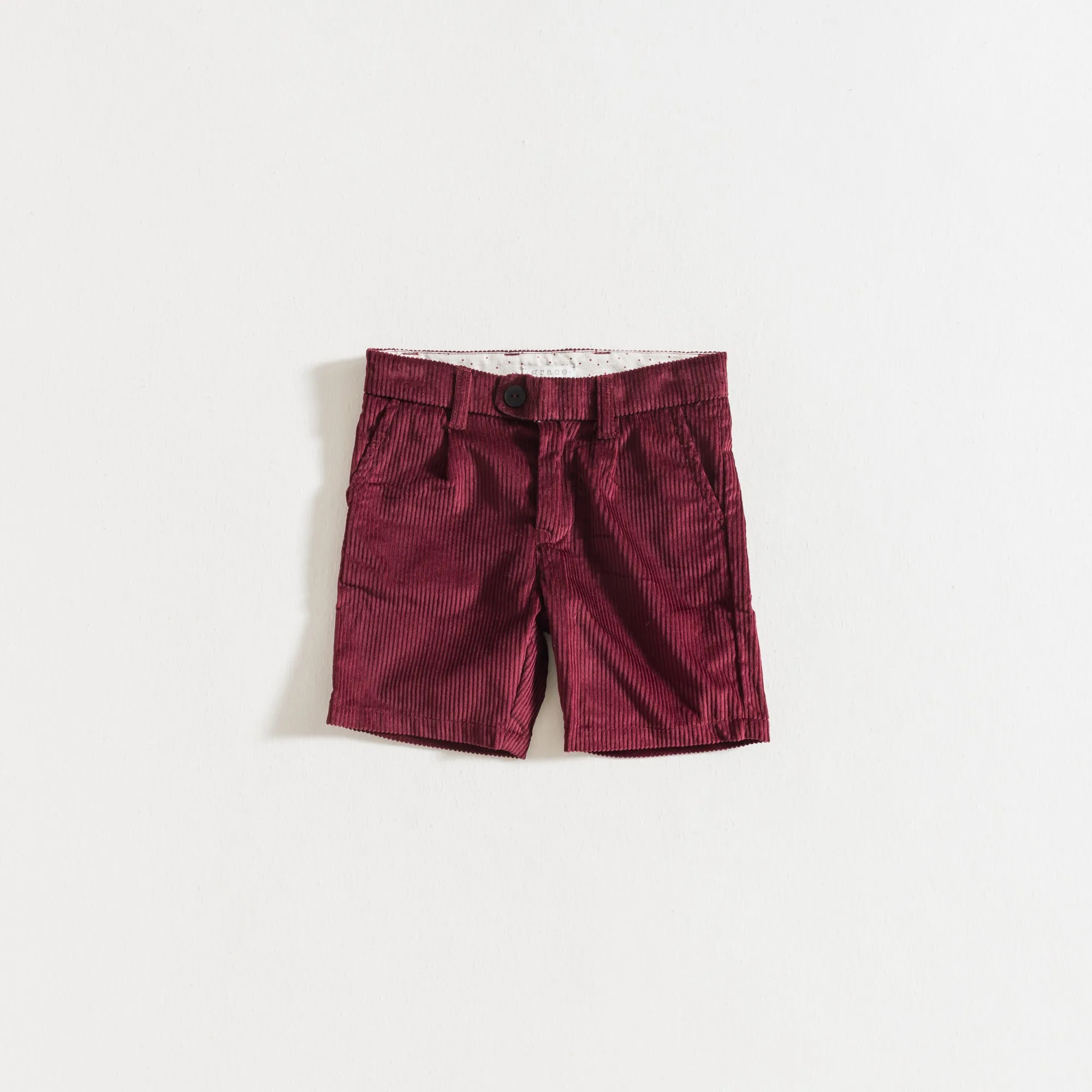 SHORTS / GRANATE CORDUROY