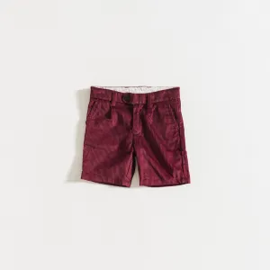 SHORTS / GRANATE CORDUROY