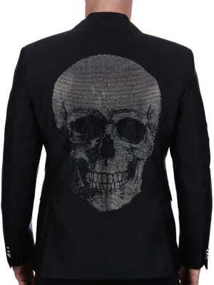 Socrate Skull Black Blazer