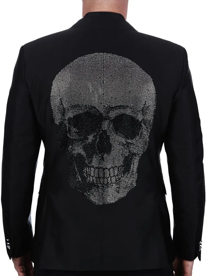Socrate Skull Black Blazer