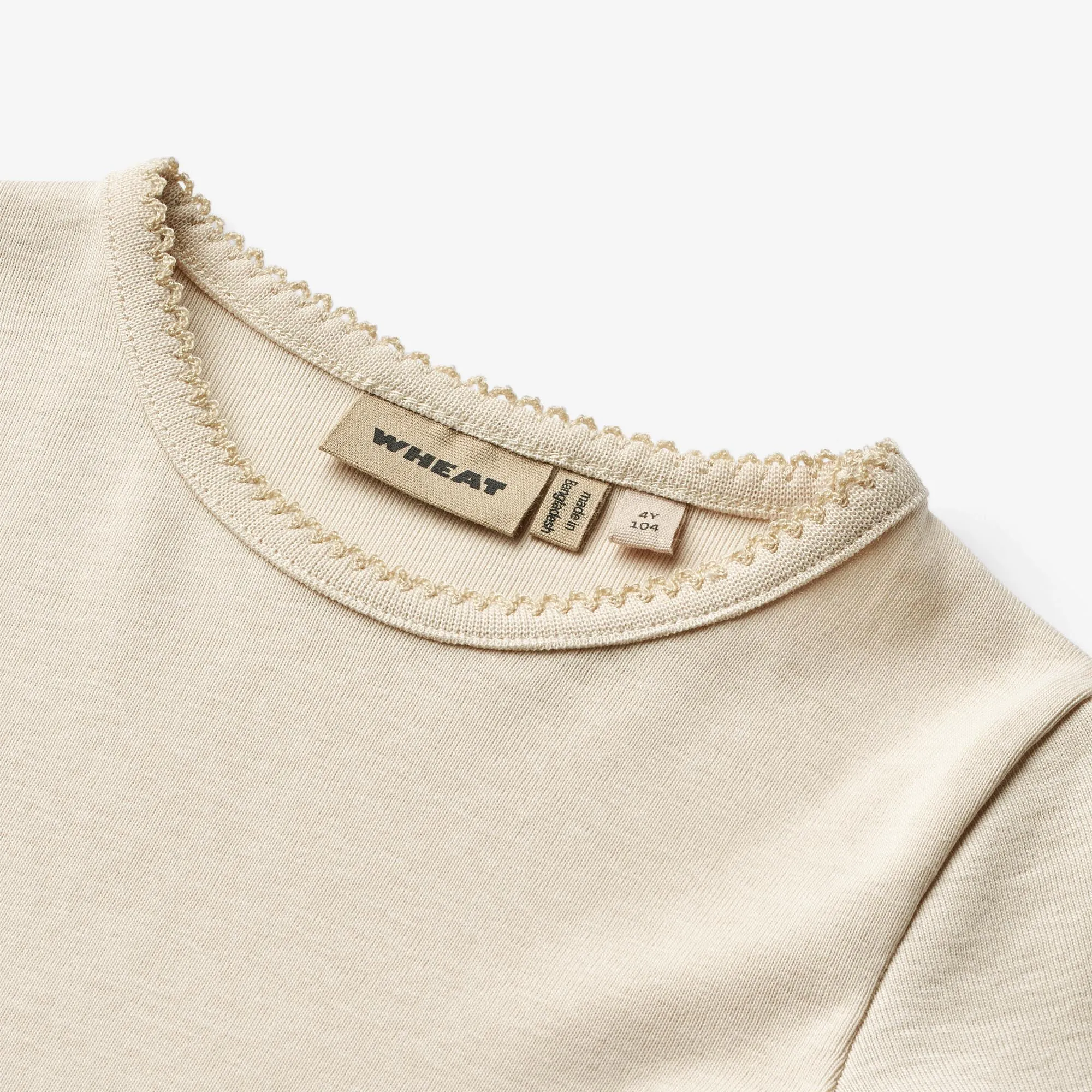 T-Shirt L/S Belis - eggshell