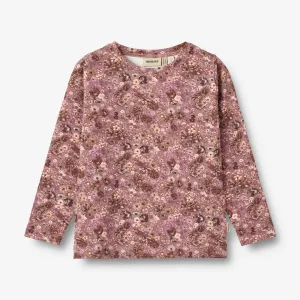 T-Shirt L/S Manna - lavender flowers