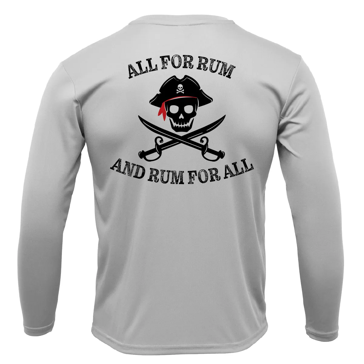 Texas Freshwater Born "All For Rum and Rum For All" Girl's Long Sleeve UPF 50  Dry-Fit Shirt
