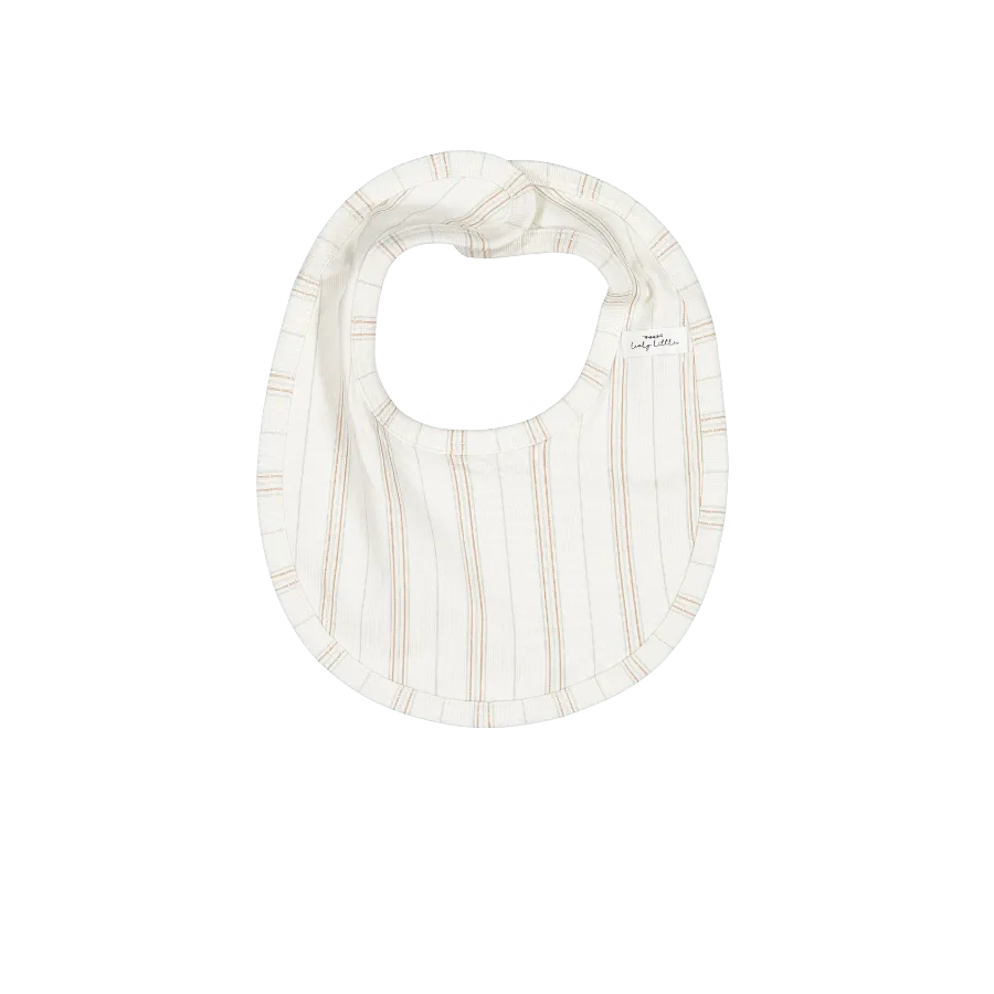 The Printed Bib - Mist Stripe