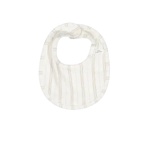 The Printed Bib - Mist Stripe