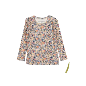 The Printed Long Sleeve Tee - Autumn Floral