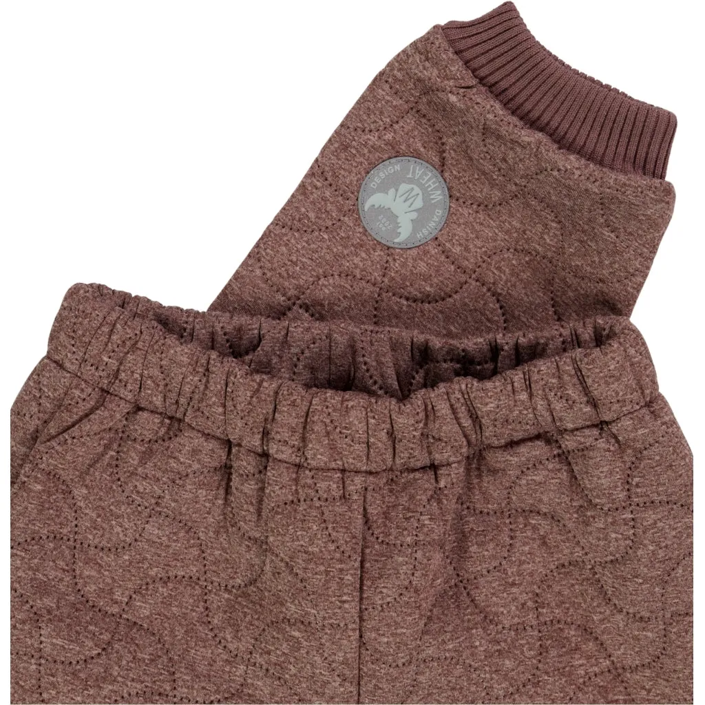 Thermo Pants Alex - berry melange
