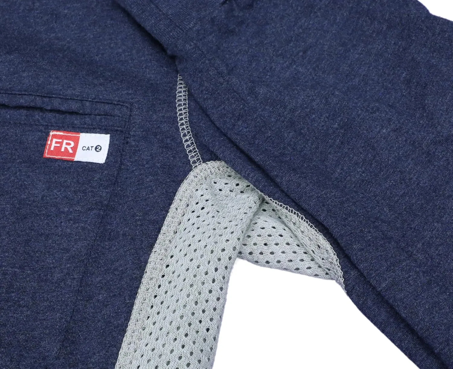 TICOMELA FR Shirts for Men 6oz Flame Retardant Mesh Breathable T-Shirt NFPA2112 Fire Retardant Henley Shirts