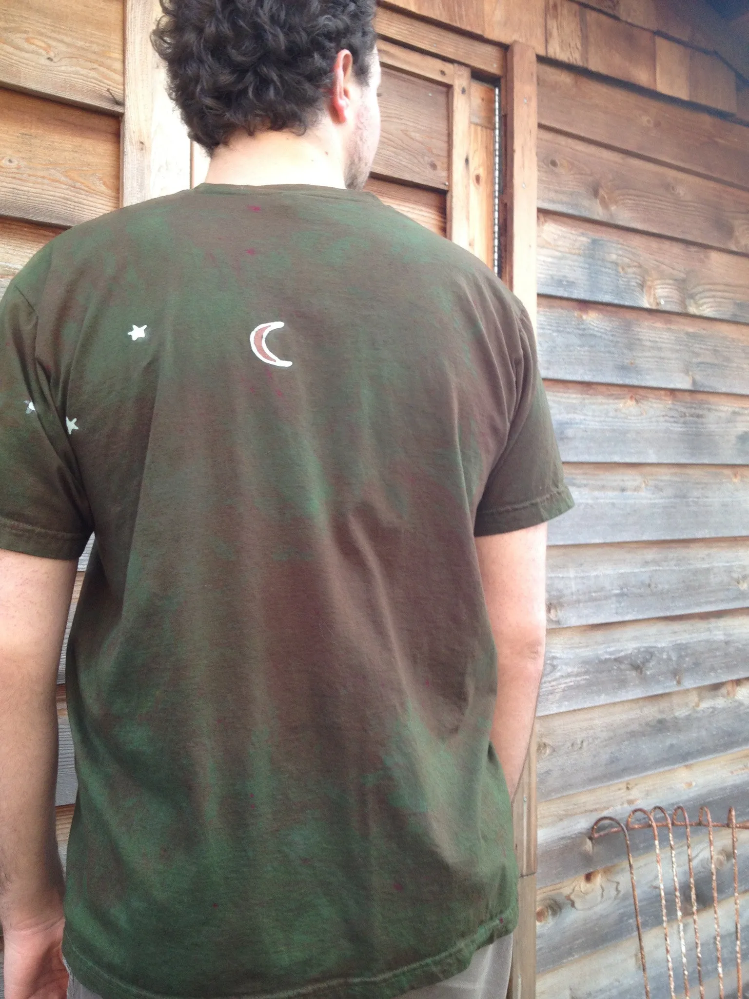 Tree of Life Organic Cotton T-shirt - Custom Made Batik
