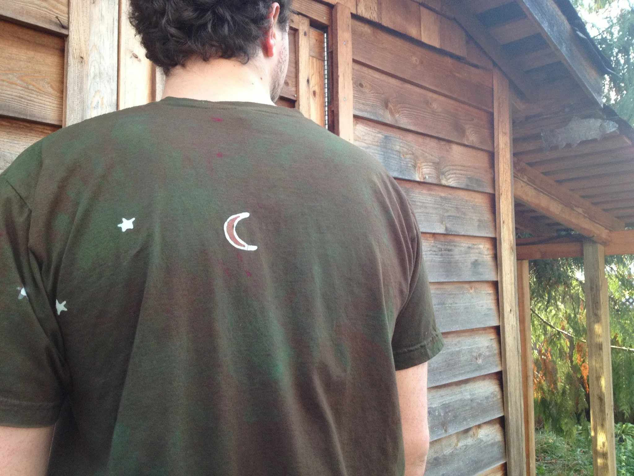 Tree of Life Organic Cotton T-shirt - Custom Made Batik