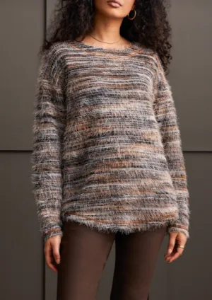 Tribal Soft Luxe Eyelash Sweater-50% OFF