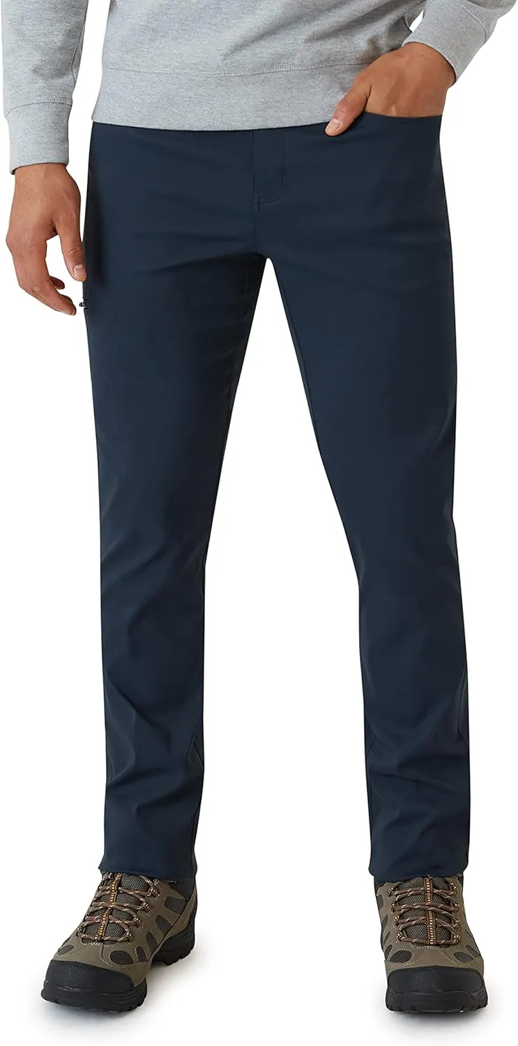 Weatherproof Vintage Casual Hiking Pants for Men - Lightweight Stretch Travel Mens Work Pants with Utility Cargo Pocket