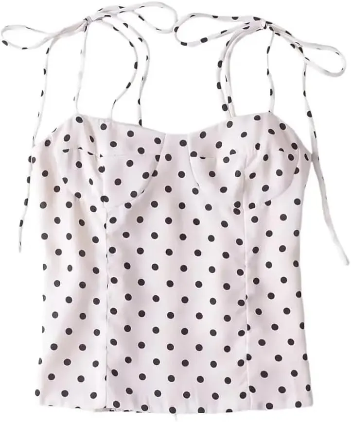 Women Style Floral Print Chiffon Camisole Sexy Sleeveless Holiday Summer Chic Crop Top