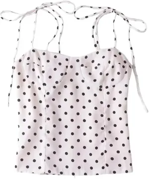 Women Style Floral Print Chiffon Camisole Sexy Sleeveless Holiday Summer Chic Crop Top