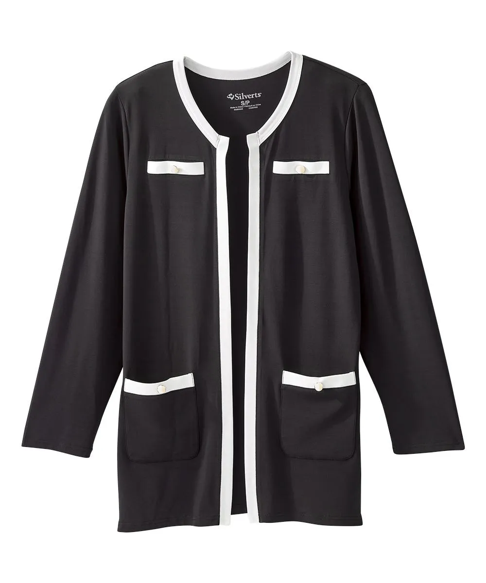 Women's Chic Collarless Blazer