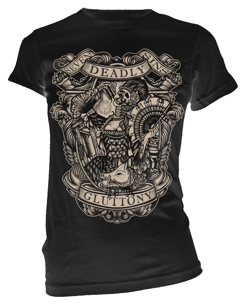 Womens Gluttony Tee