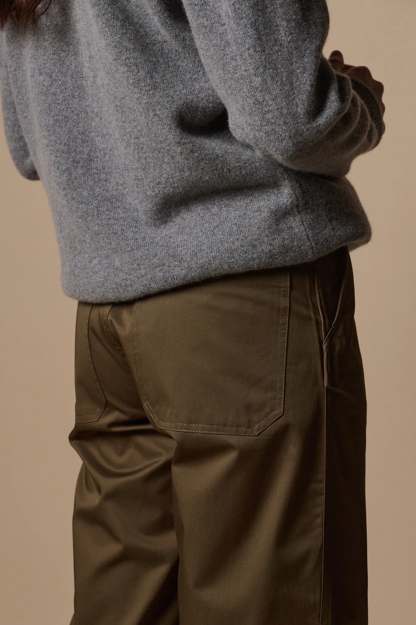 Women's Work Lightweight Trousers - Olive