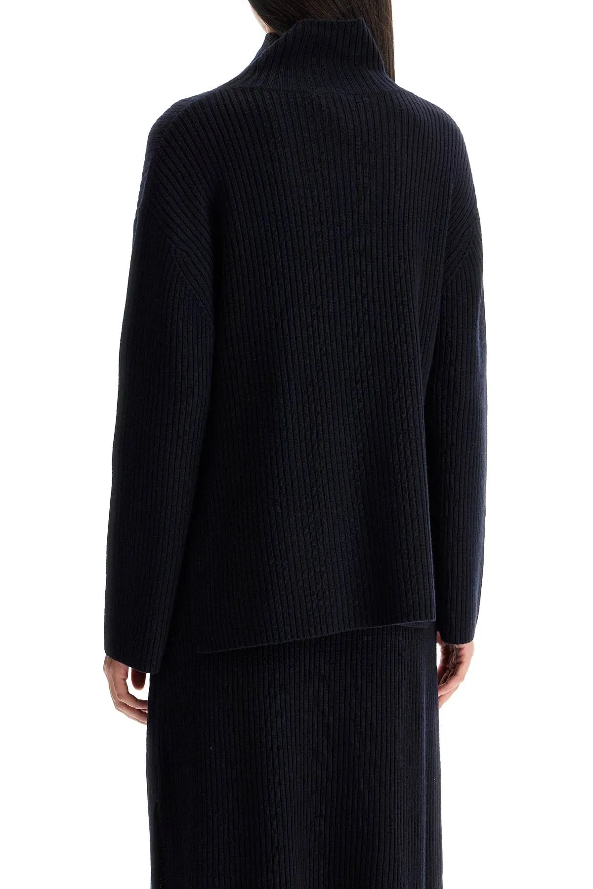 woolen mahault pul WVAXU F23379 DARK NAVY